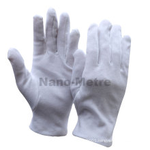 NMSAFETY Watch shop showing use 100% cotton white gloves anti dust